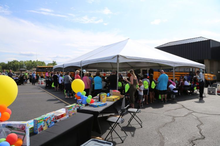back-to-school event held in Lansing